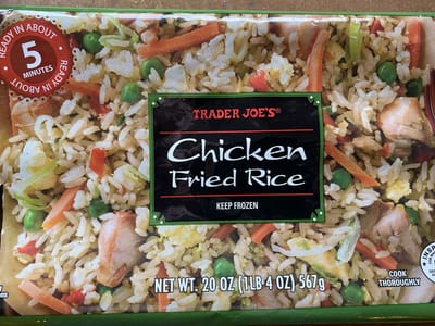 Trader Joe's Chicken Fried Rice