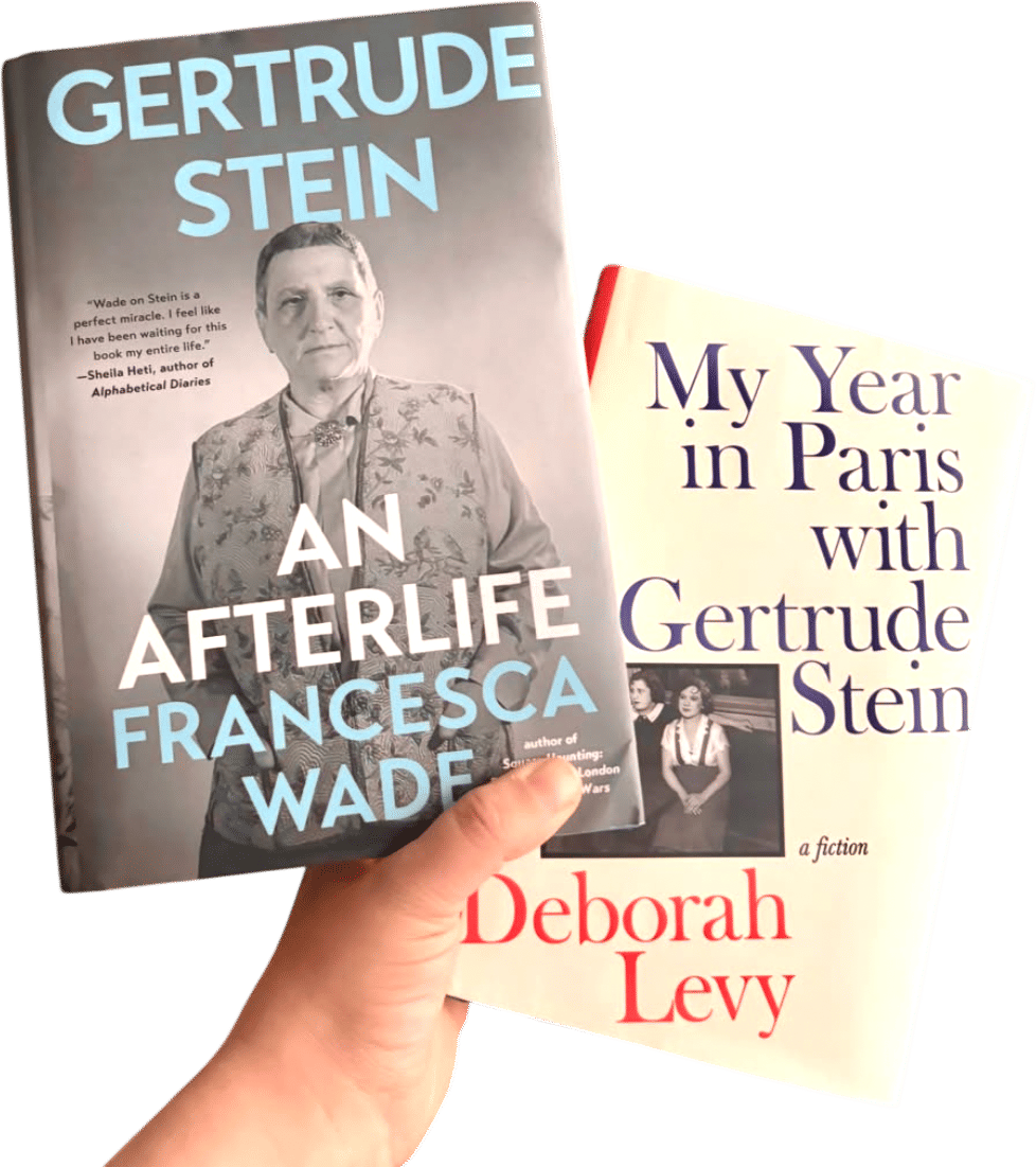 Reading both Gertrude Stein: An Afterlife & My Year in Paris with Gertrude Stein