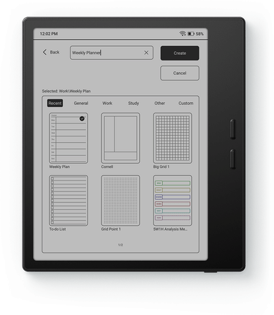 BOOX e-reader