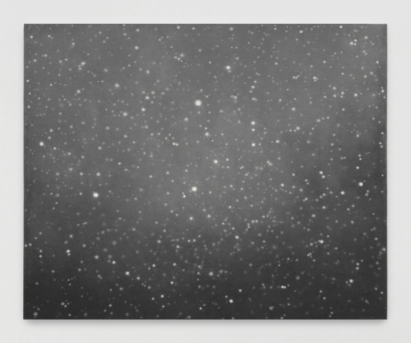 Vija Celmins-Night Sky #15 2000–01 Oil on canvas