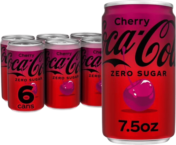 cherry coke zero mini-cans