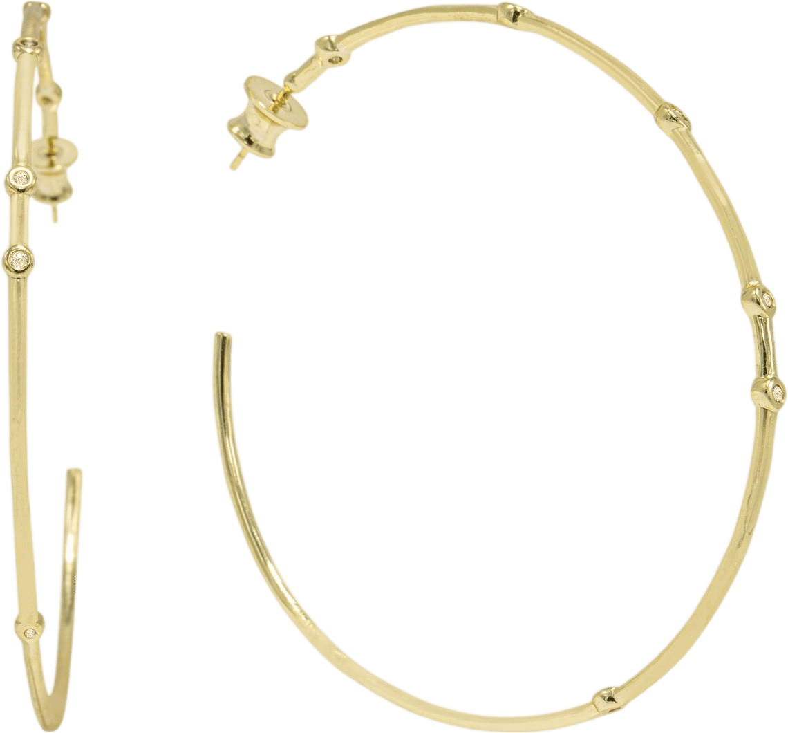 Big ass hoop earrings