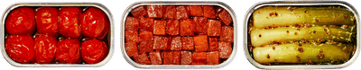 Tinned Vegetables Trio
