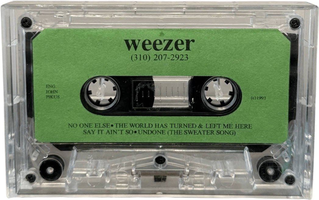 Pre-Blue Album Weezer Demo Cassette
