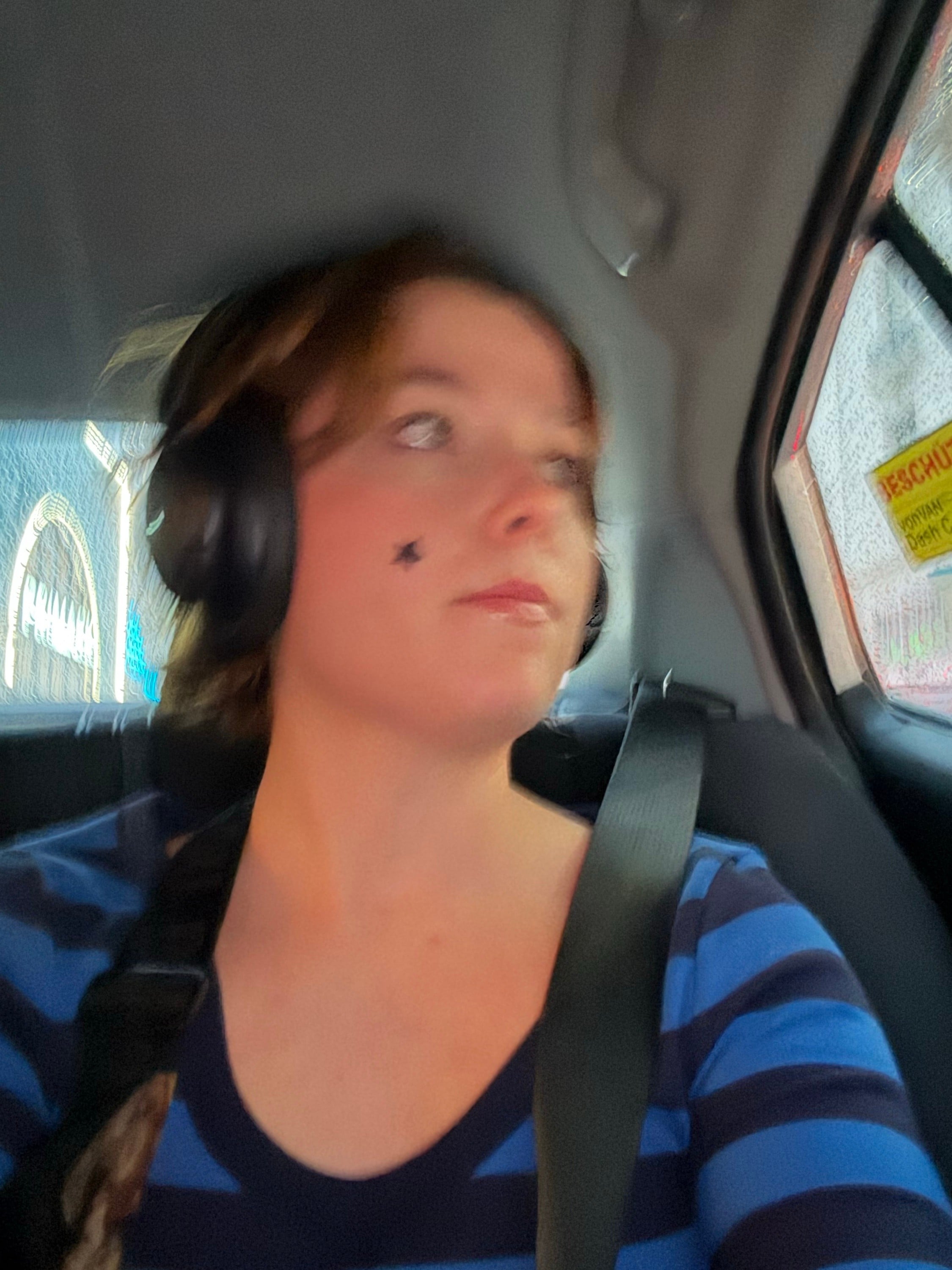 Crying in $100 uber while listening to Noah Kahan