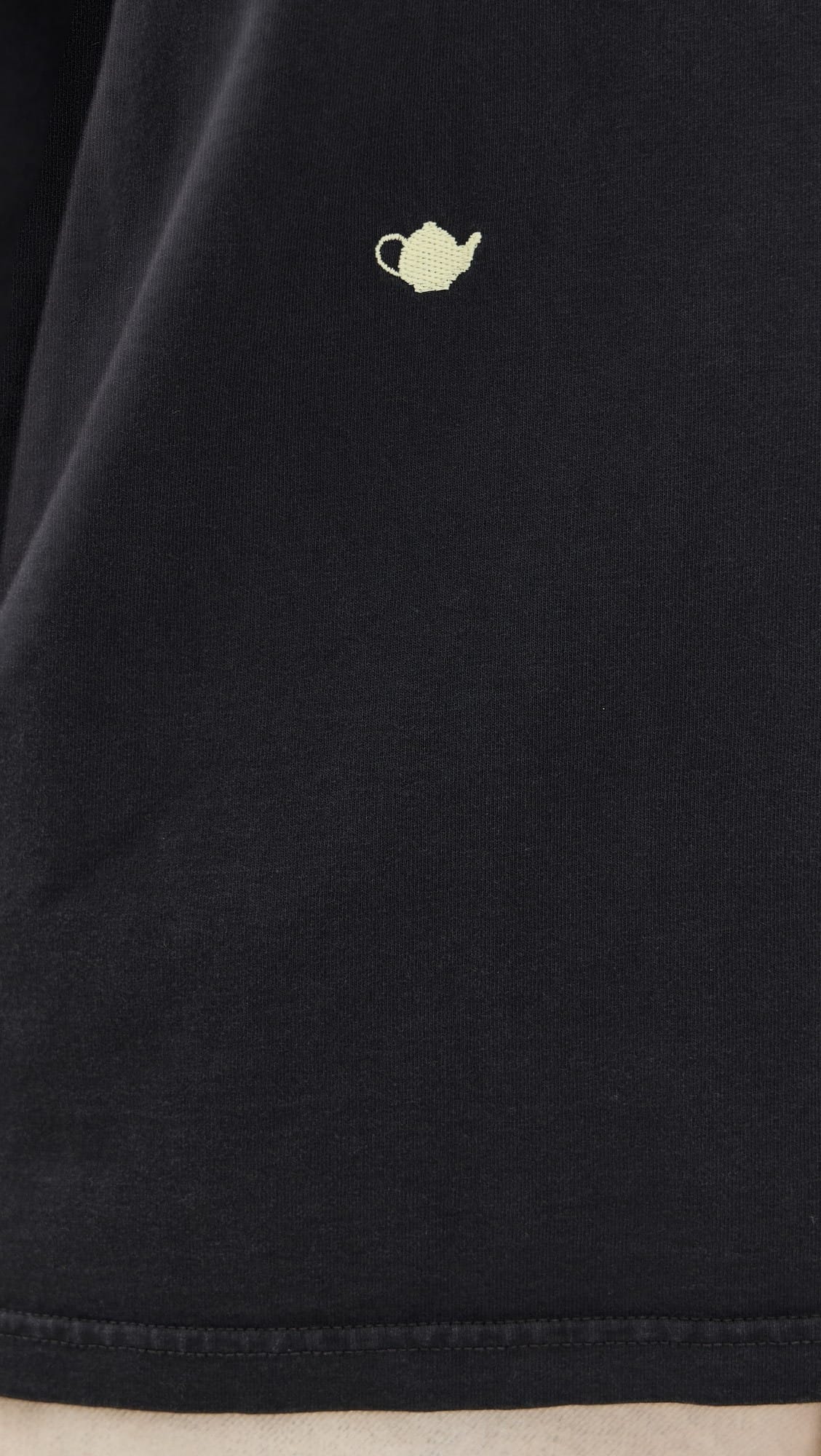 Contrast Embroidery Tee