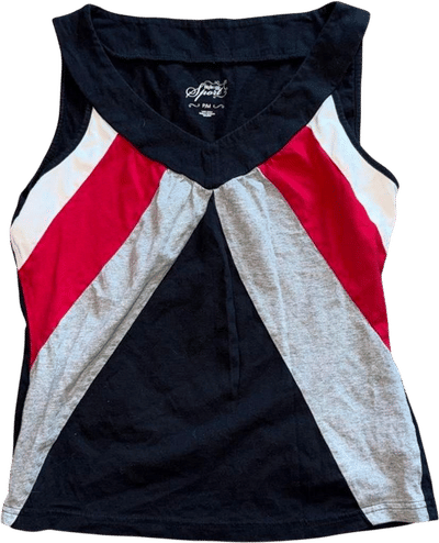 Vintage Y2K Cotton Athletic Tank Top