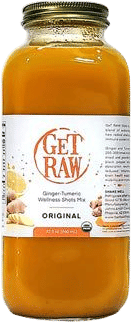Get Raw Double Honey Ginger Turmeric wellness shot.