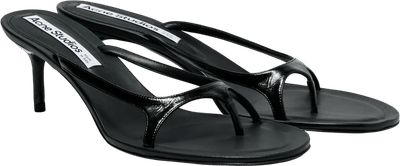 60mm Patent Leather Sandals