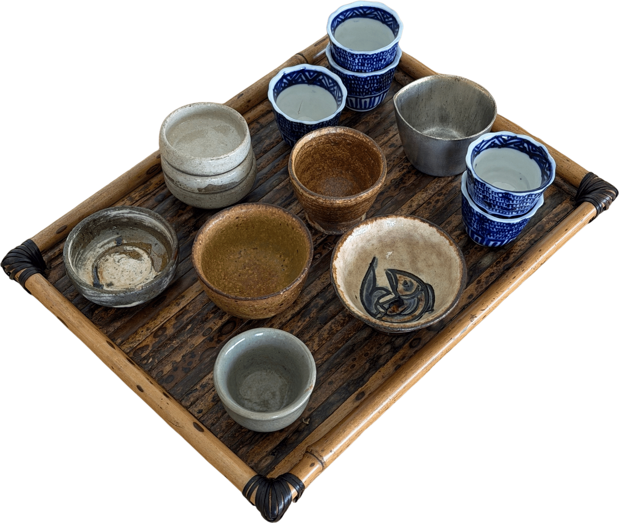 Collecting Individual Sake Cups
