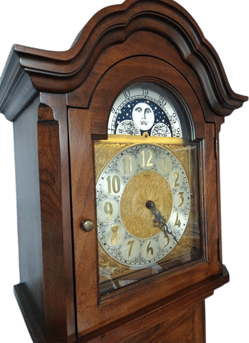 Ridgeway Mahogany Tall Case Clock