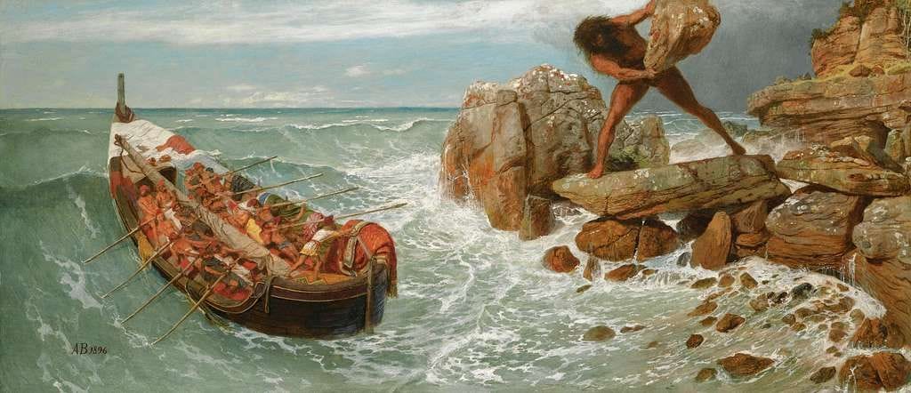 Reading up on the lore before watching the Odyssey