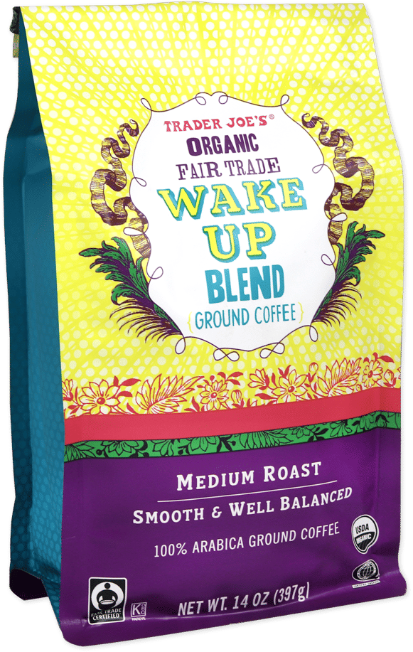 Trader Joe's Organic Fair Trade Wake Up Blend Ground Coffee