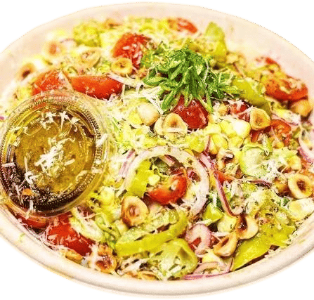 The Veggie Chopped Salad at Triple Beam