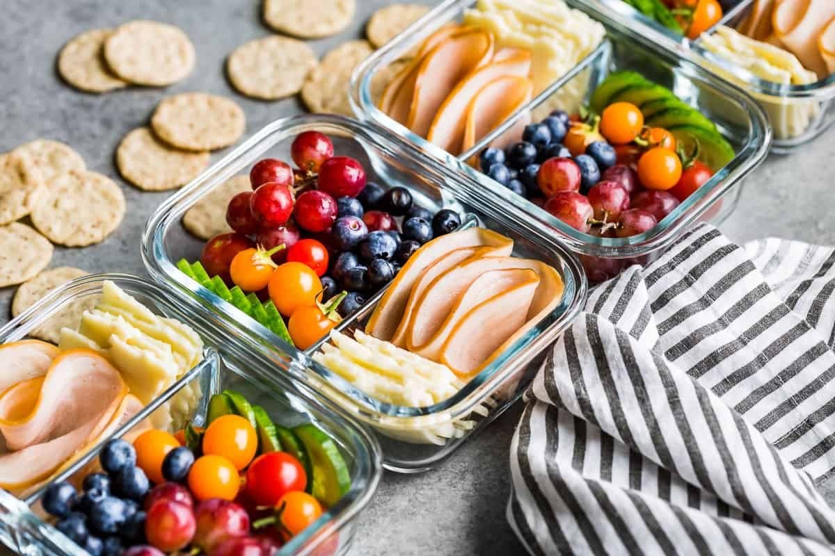 make your own healthy lunchables!