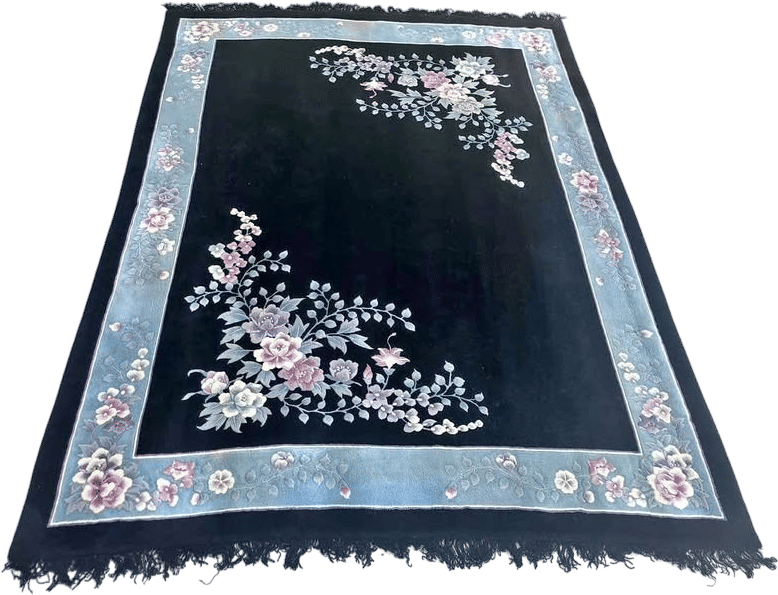 Large Handmade Wool Rug