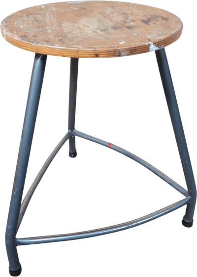 1960s French Painters Stool