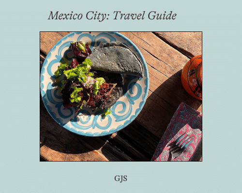 Mexico City: Travel Guide