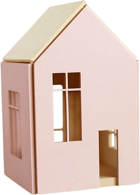 Magnetic Wooden Dollhouse
