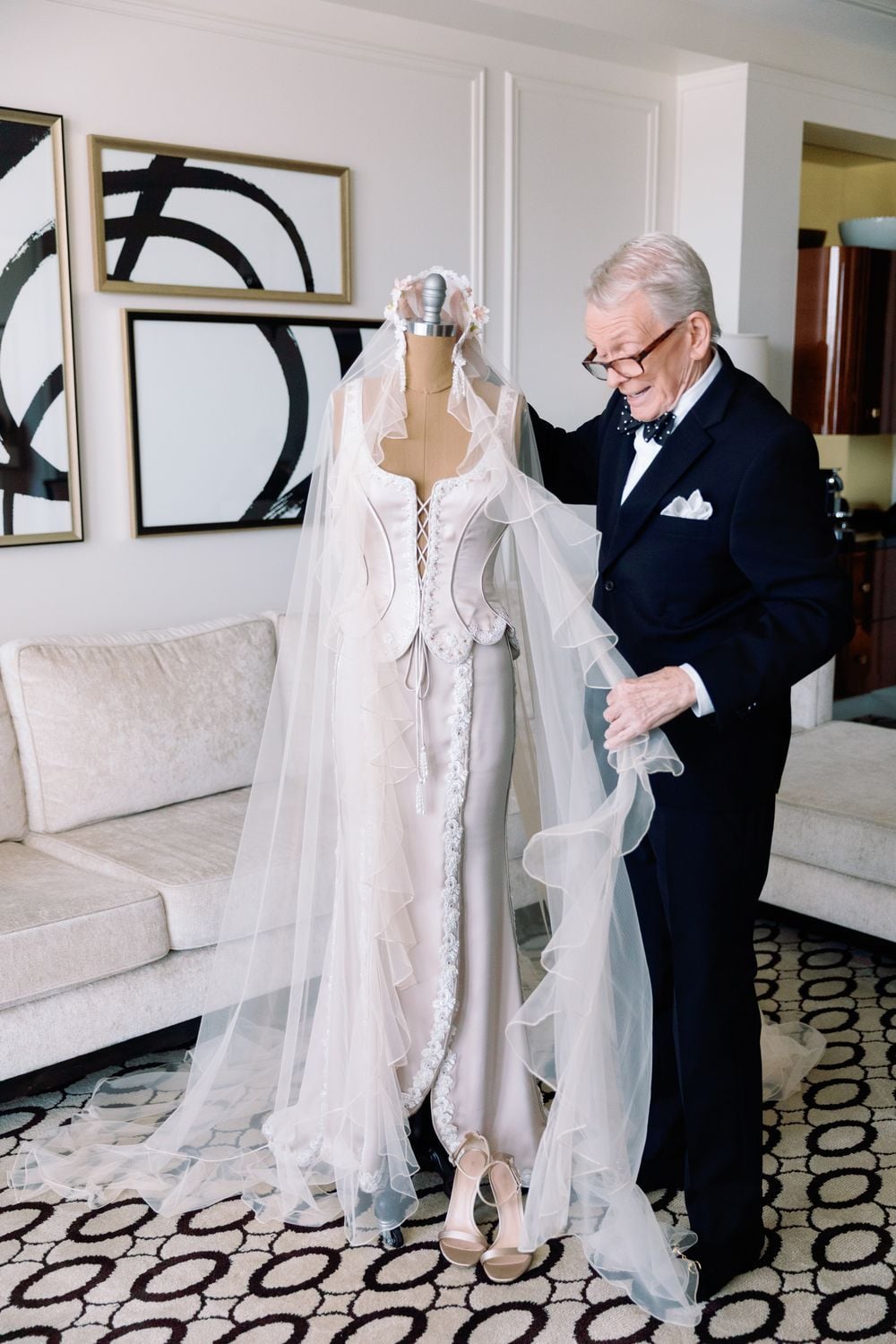 Bob Mackie Dressing Someone He Loved