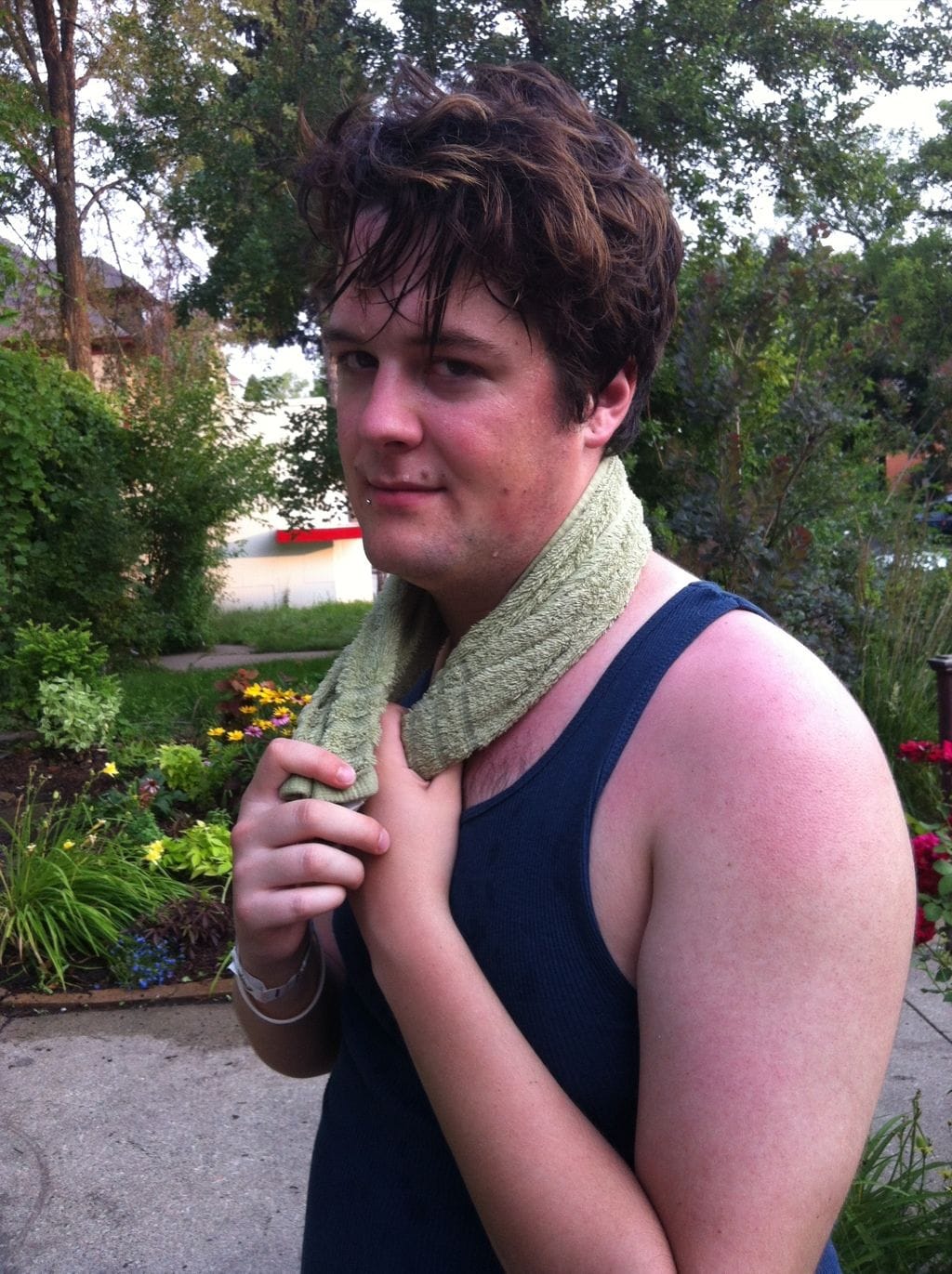 DIY: Beat the heat with frozen towel wraps