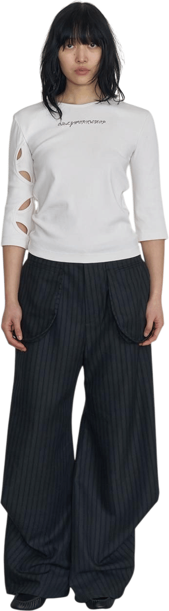 Straight Knee Dart Pants