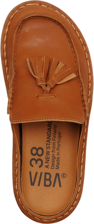 VIBAe SOHO Leather Cognac Brown