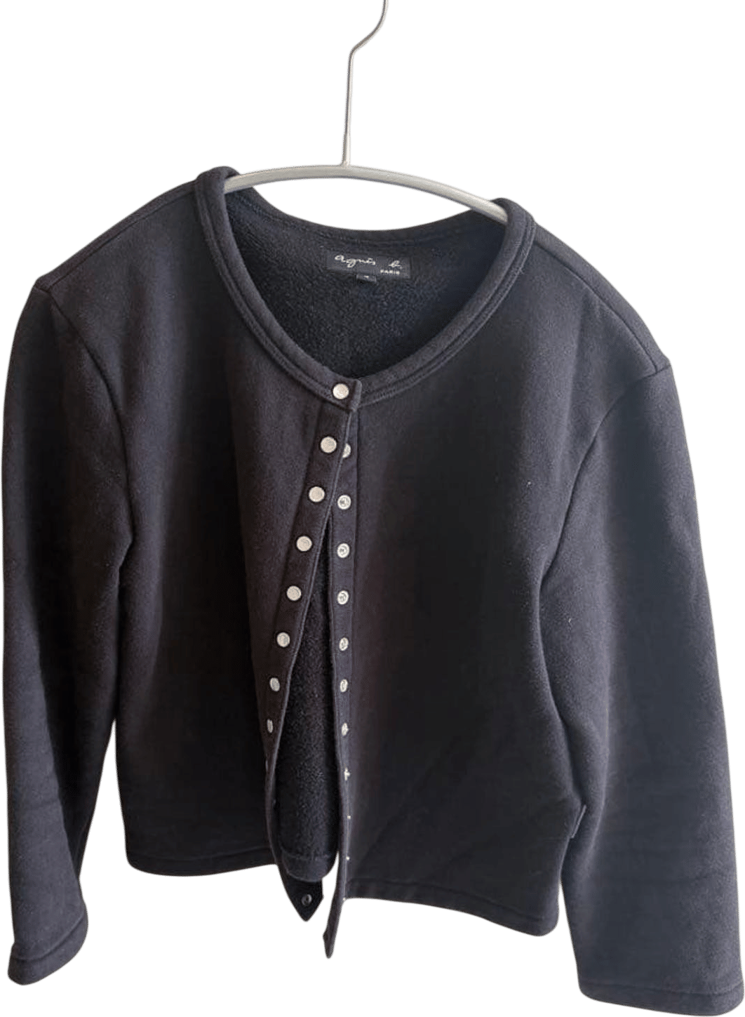 Agnès B Snap Button Cardigan