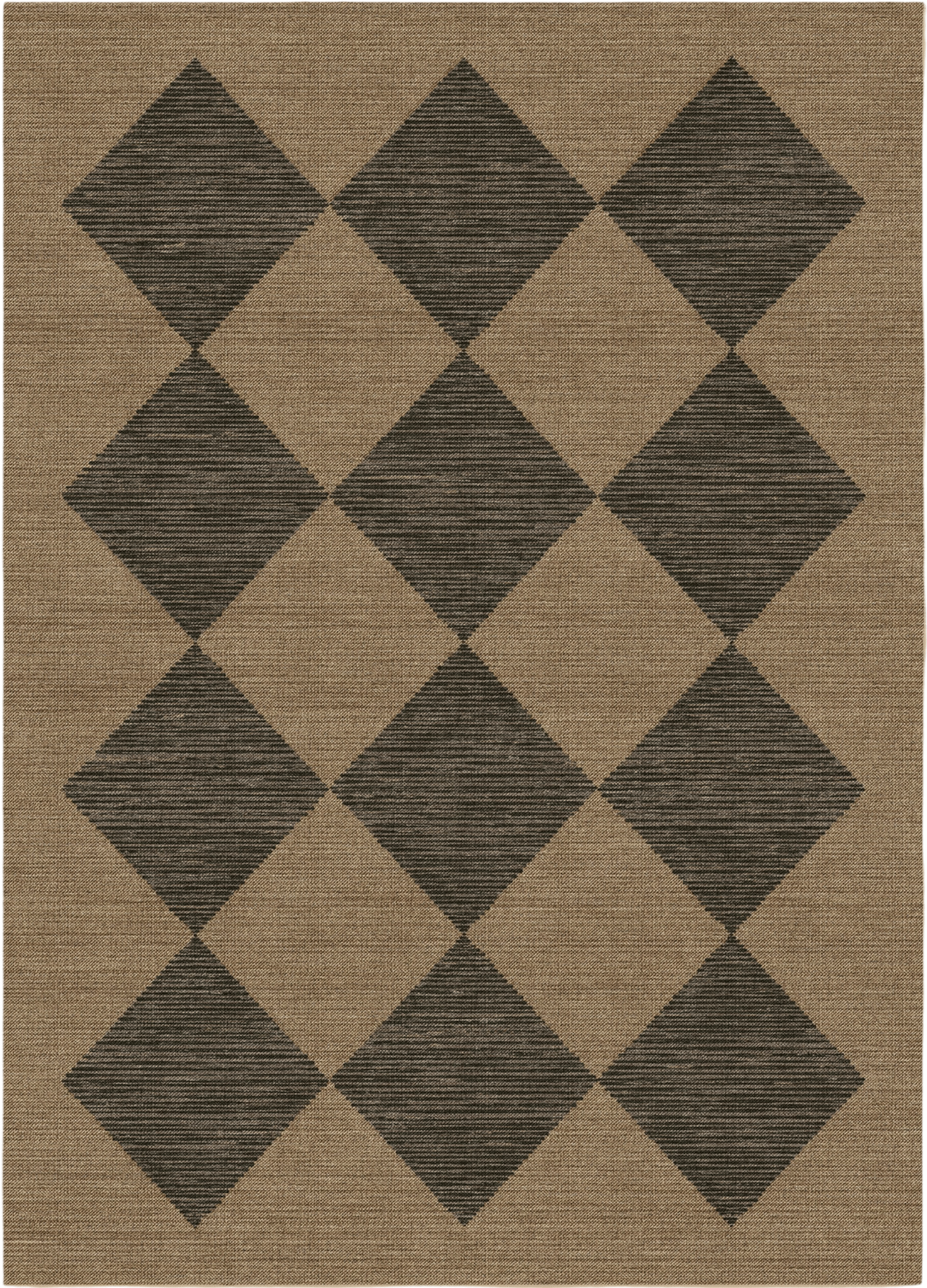 Carlotta Washable Checkered Rug