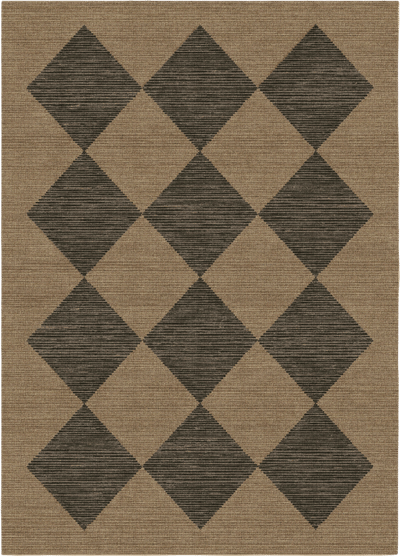 Carlotta Washable Checkered Rug