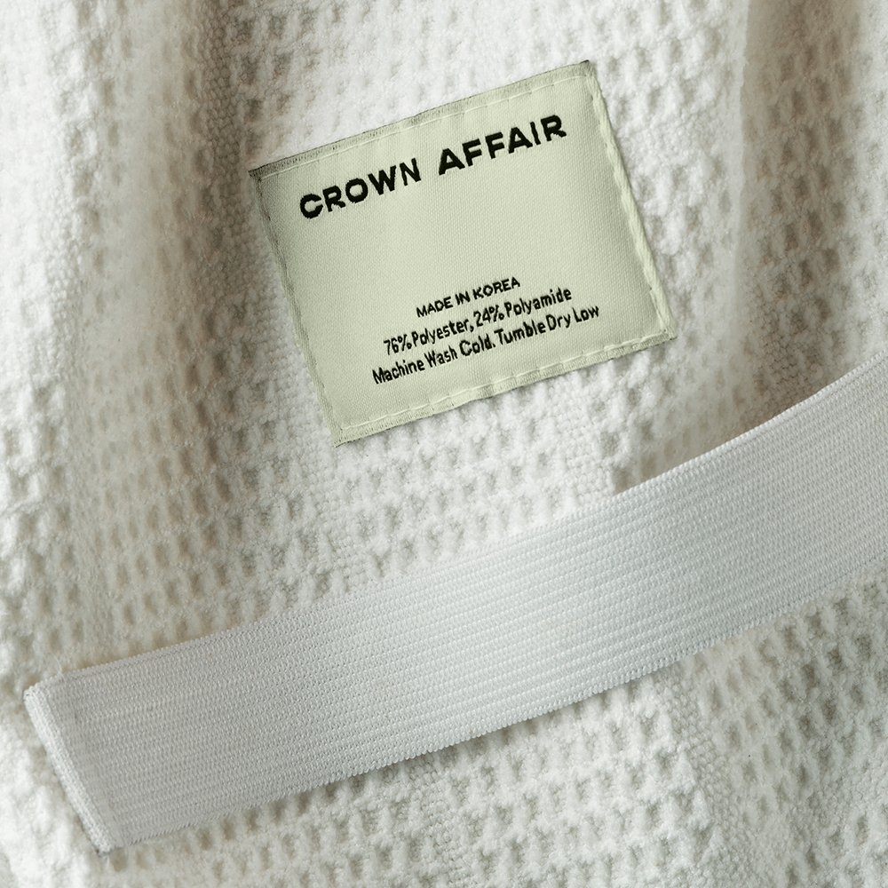 Step 6: THE hair towel