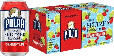 Cranberry Lime Seltzer