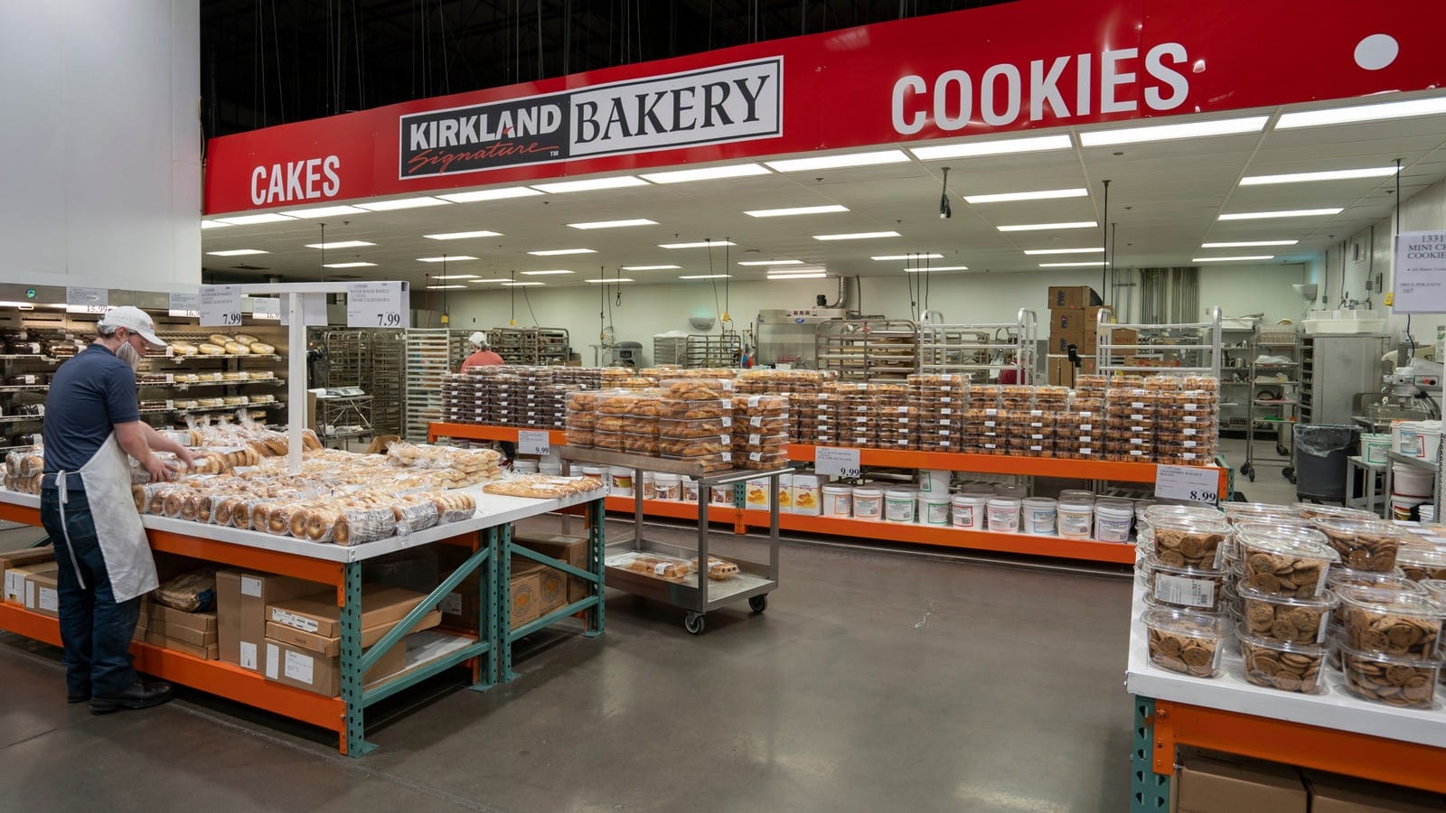 Costco’s bakery section