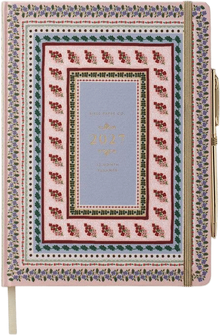 Rifle Paper Co. 2027 Paisley Hardcover Planner
