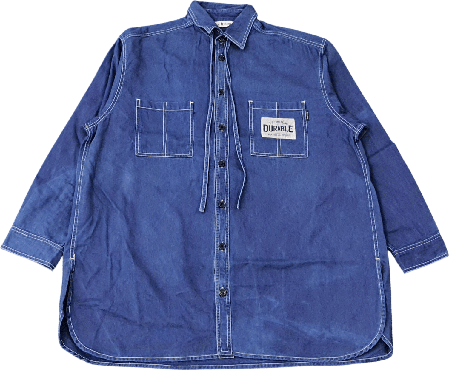 Y's for Living by Yohji Yamamoto Corduroy Shacket