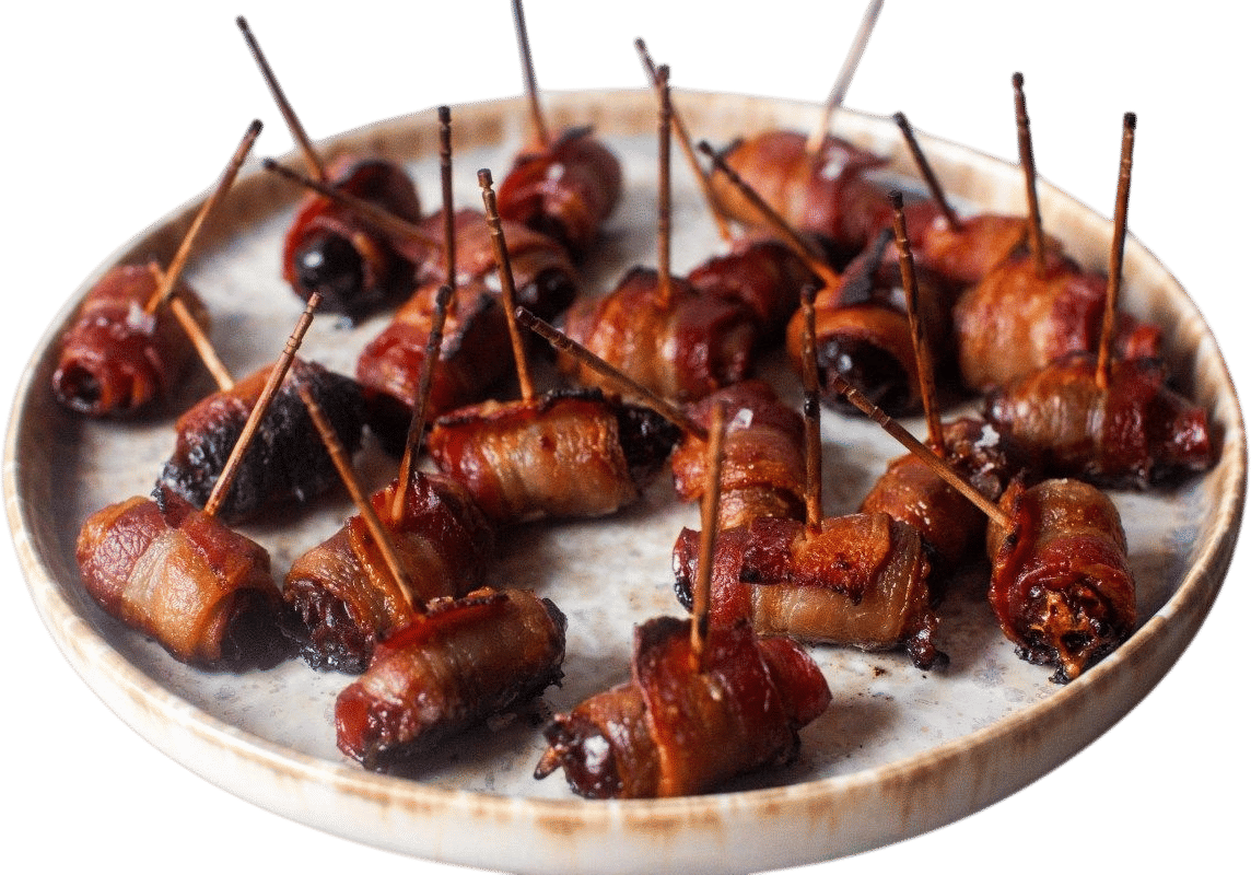 Smitten Kitchen Cider-Glazed Bacon-Wrapped Dates by Smitten Kitchen