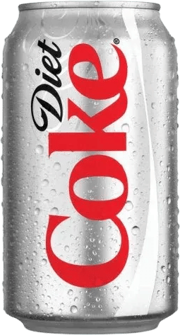 mid-day can of Diet Coke