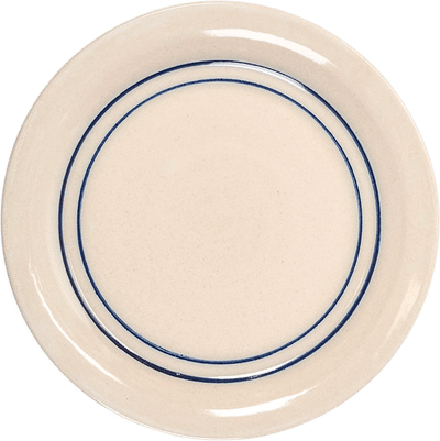 Heritage Blue Stripe Stoneware Salad Plate