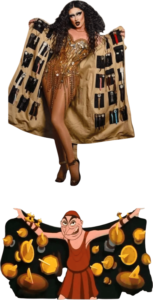 Gottmik's 'Beads' Runway Look
