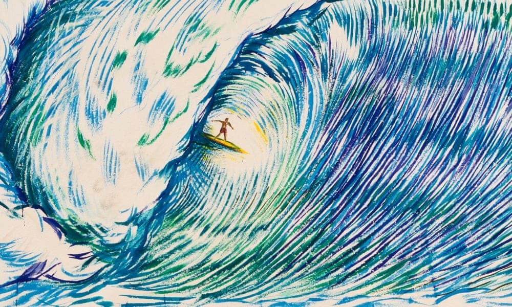 Raymond Pettibon's Surf Paintings