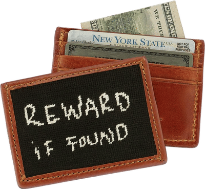 Billy Needlepoint Card Wallet