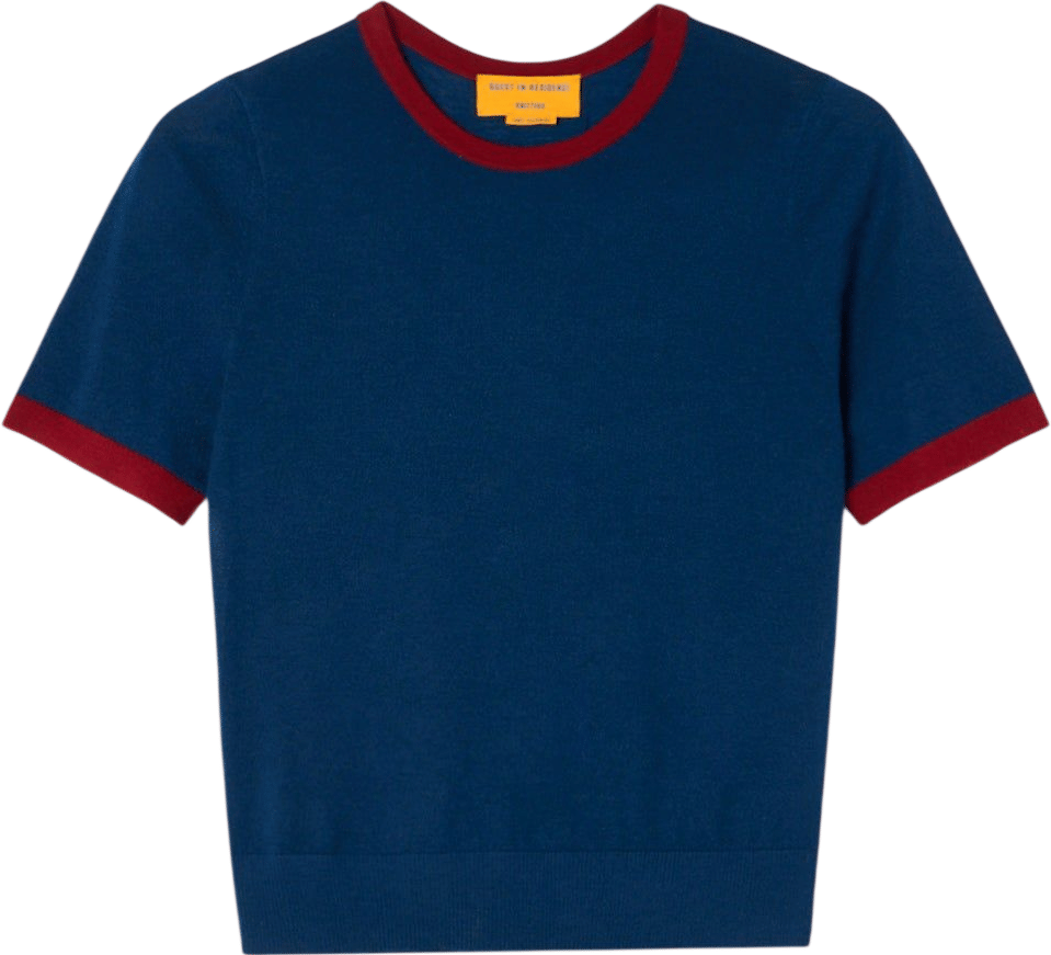 Guest In Residence Airy Ringer Tee