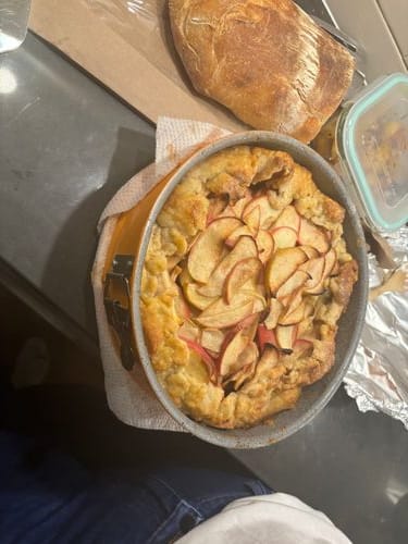 Deep-Dish Apple Galette Recipe