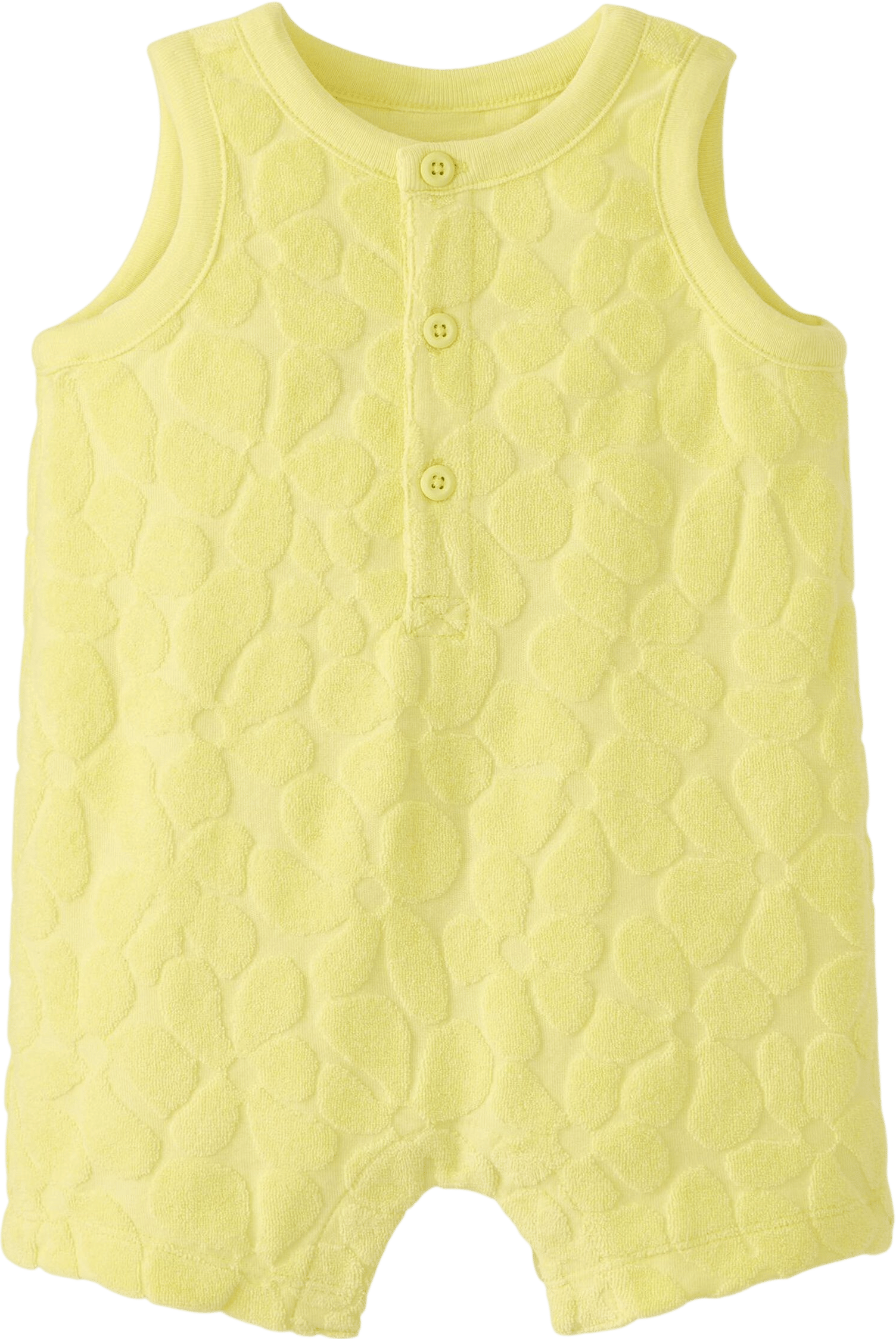 Baby Sleeveless Terry Shortie Romper