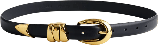 Triple Metal Keeper Belt