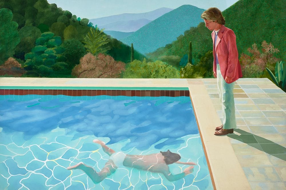 The pull of Hockney’s pool paintings
