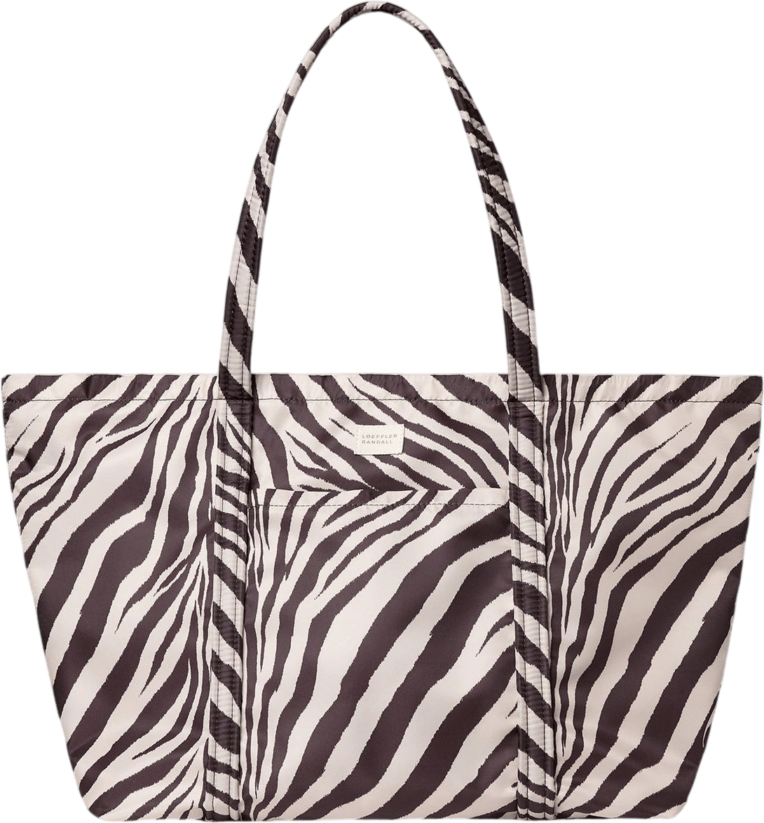 Loeffler Randall Dina Zebra Travel Tote