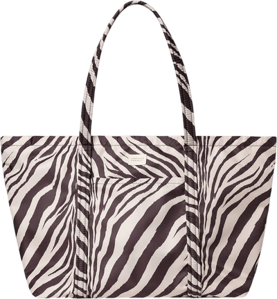 Dina Zebra Travel Tote
