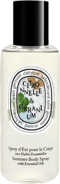 Lemongrass & Geranium - Summer body spray with essential oils - Limited Edition | Diptyque Paris