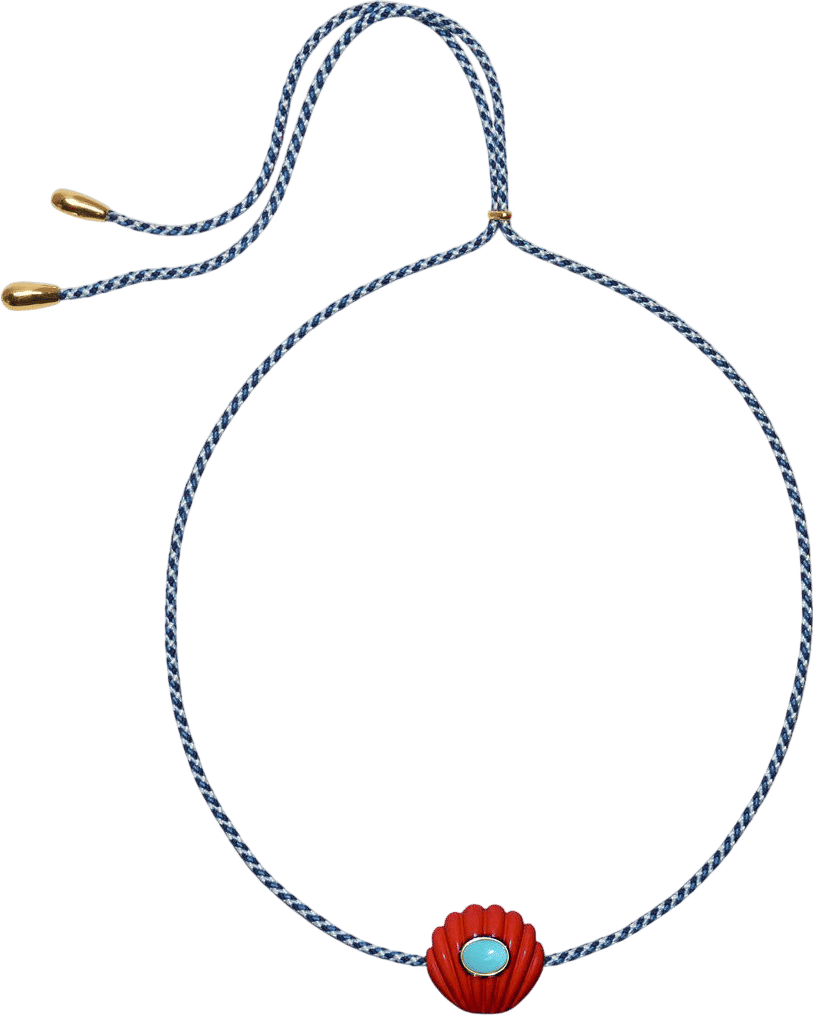 Lizzie Fortunato Kai Necklace in Ultramarine